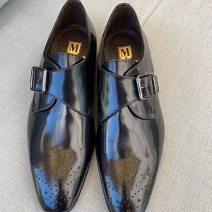 Size 7 Mens Italian handmade shoes by Brunomagli